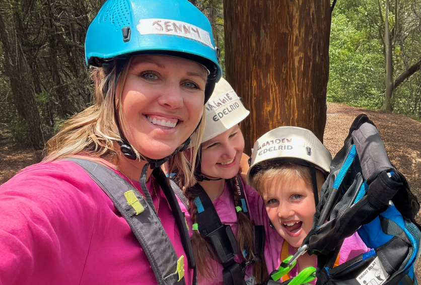 Hand touching something.