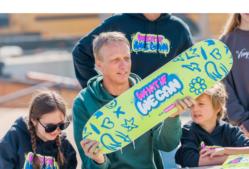 Hand touching something.